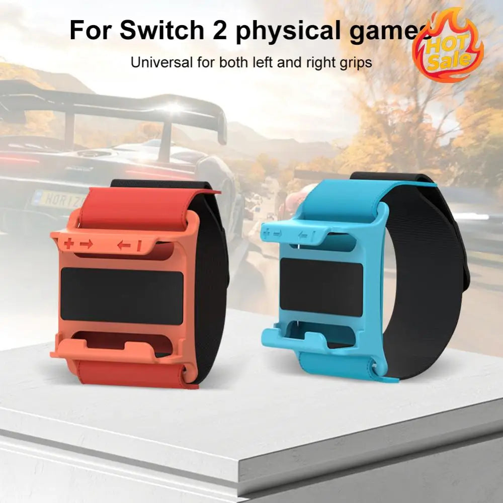 Adjustable Game Bracelet Strap Wrist Dance Band Elastic Dance Strap Game Handle Holder for for for Switch 2 for Joy-Con Gamepad Zpaxo