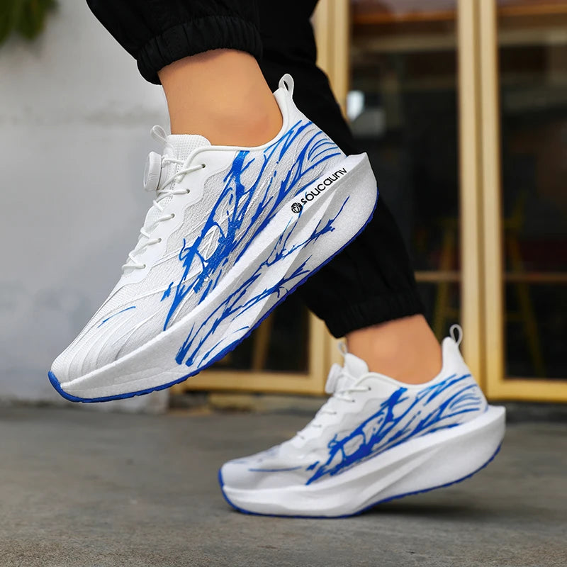 Men's Shoes Casual Sneakers Luxury Trainers Breathable Race Running