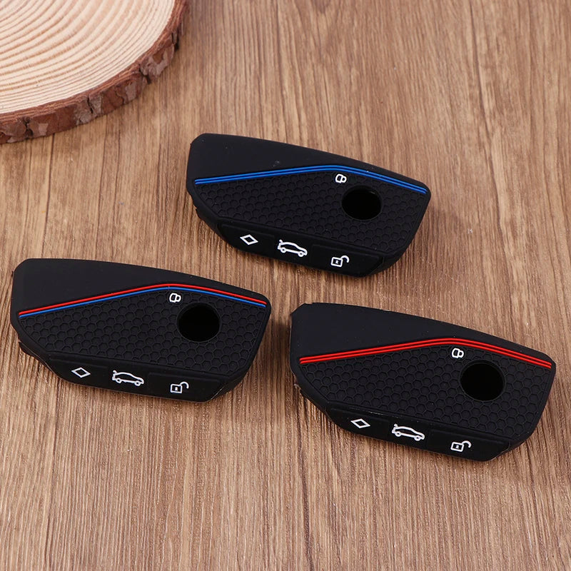 Silicone BMW Key Cover – i7 X7 iX X1 XM M3 7 Series Fob Shell