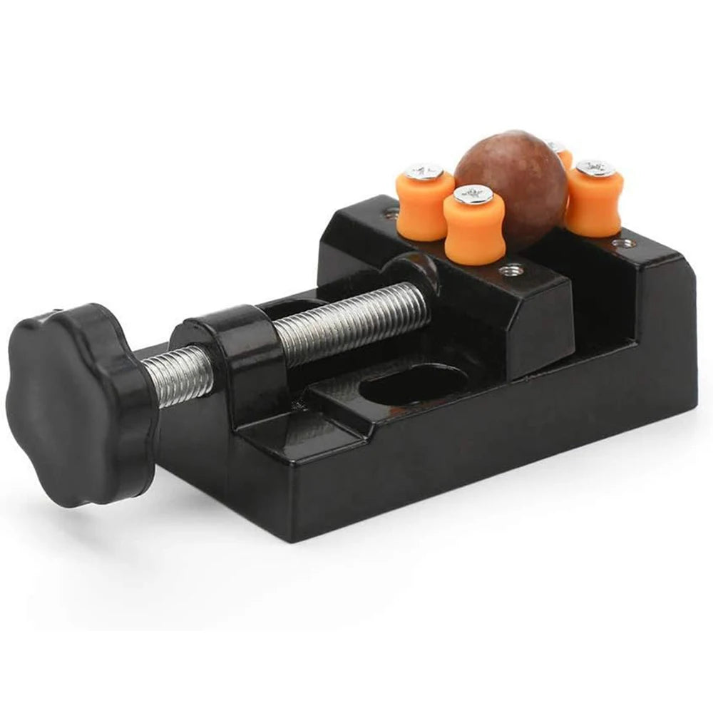 Mini Bench Vice Clamp Set Drill Flat Press Vice Table Vise for Jewelry Nuclear Clip On DIY Sculpture Craft Carving Tool Zpaxo