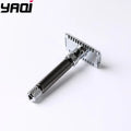 Yaqi Adjustable OC Gunmetal Double Edge Safety Razor for Men Adjustable Safety Razor Zpaxo RAA2402-OC-CG
