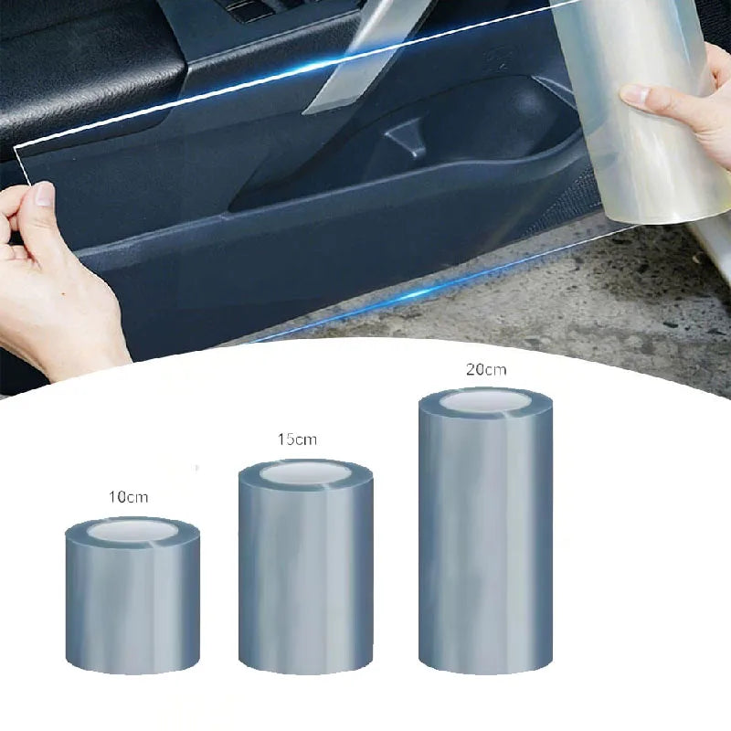 Car Protective Film Scratch Resistant Glossy Transparent PU