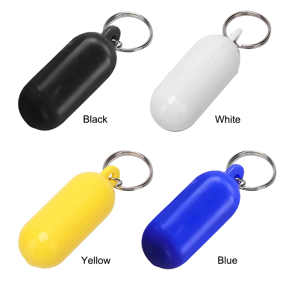 Float Canal Keychain Portable Floating Keyring Plastic Anti-lost