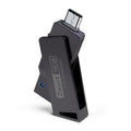 Zsuit 10Pcs/Lot OTG 32G USB Flash Pen Drive Metal Memory Stick Usb 3.0 Flash Disk 064G 128G USB3.0 Dual C Pendrive Type c U Disk Zpaxo usb 3.0-128GB black