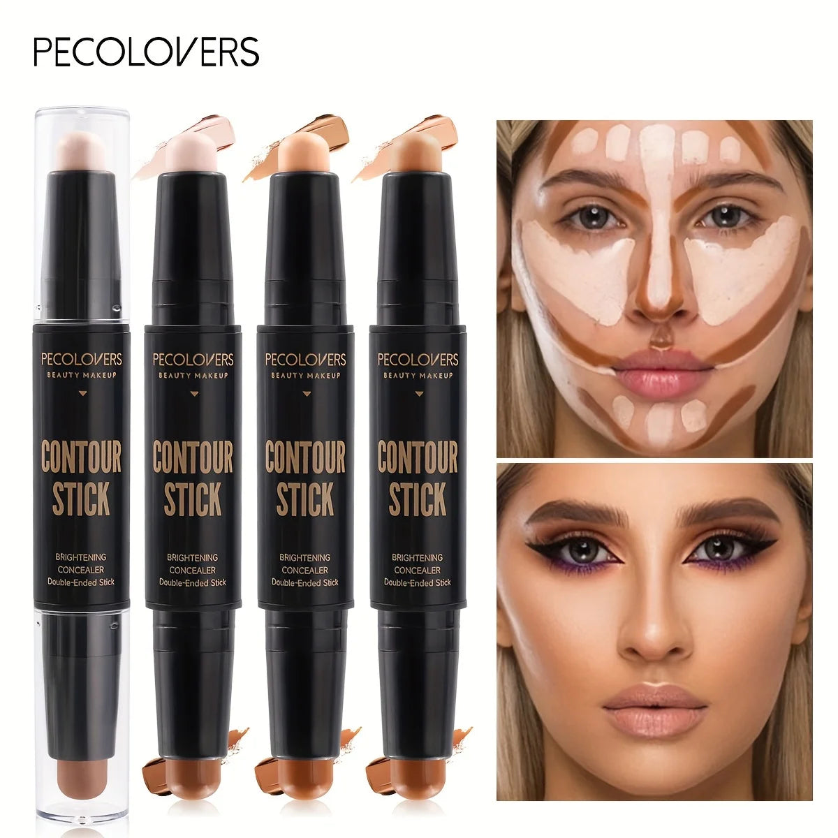 Face Concealer Contouring For Face Bronzer Beauty Contour Makeup Base Foundation Cream For Women's Cosmetics New Zpaxo