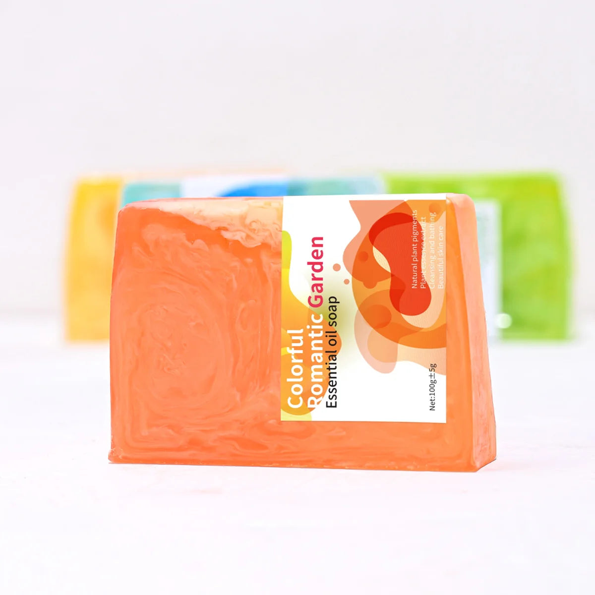 Romantic Garden Handmade Soap – Natural Whitening & Moisturizing Handmade Bar Soap Zpaxo