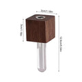 Magnet Vases Refrigerator Wood Rustic Propagation Station Mini Wall
