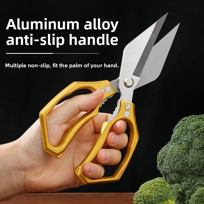Stainless Steel Chicken Bone Scissors Kitchen Household Food Fish Zpaxo