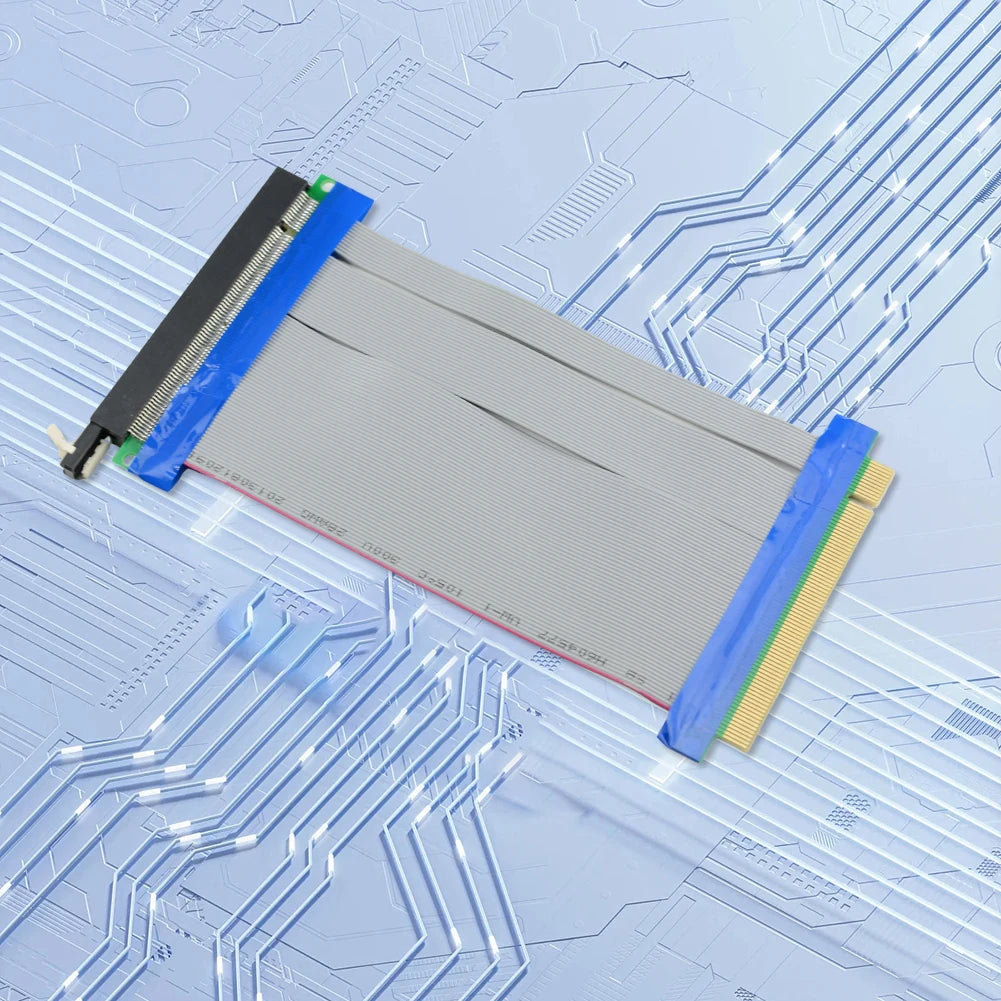 PCI-E PCI Express 16X Riser Card Extender Flexible Extension Cable