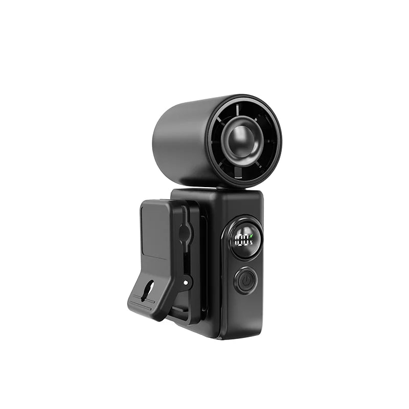 Portable Mini Clip Fan 3000mAh USB Rechargeable Handheld Outdoor