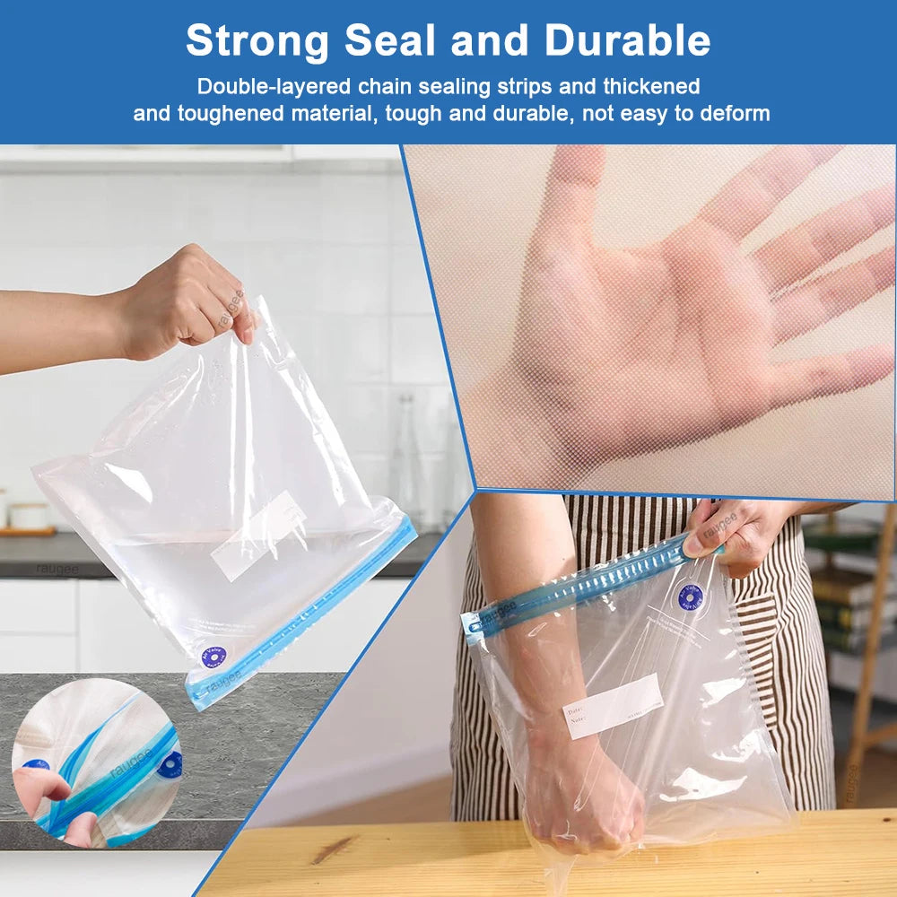 Food Vacuum Bags Reusable Sealing Packaging Bag Fresh Storage BPA