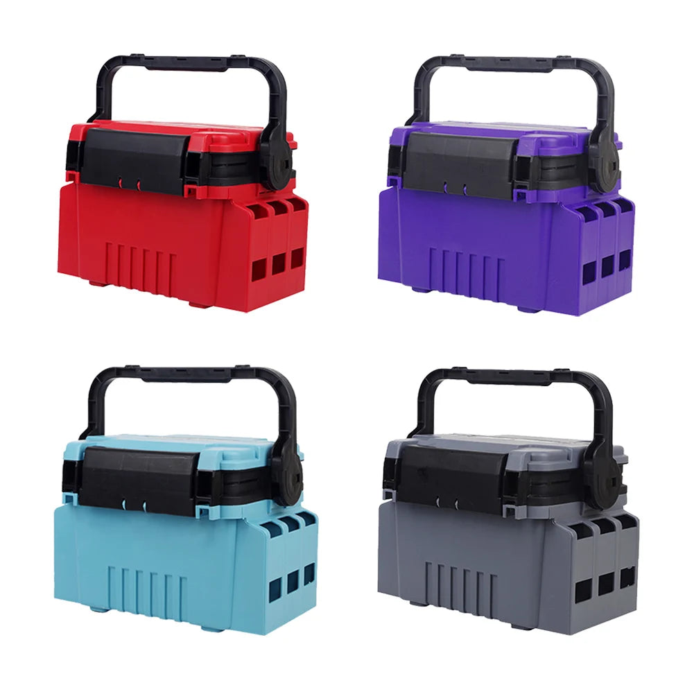 Double-layer Fish Controller Storage Box Thicken Fishing Tools