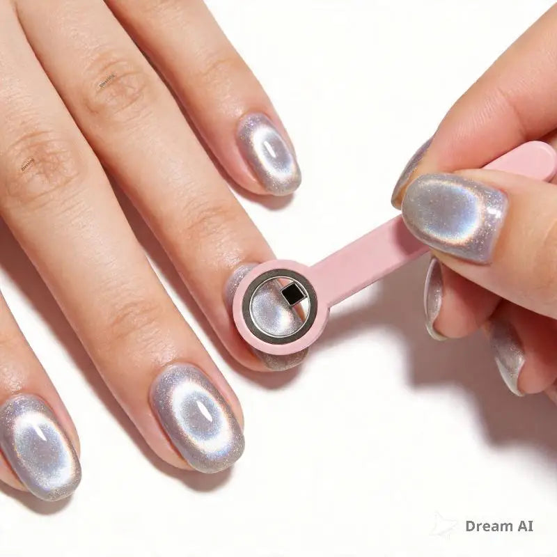 Round Cat Eye Magnet Ring – Gel Nail Art DIY Tool