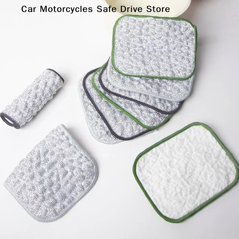 CM2026 Generation Kitchen Cleaning Cloth Dishcloth Pad Double-sided