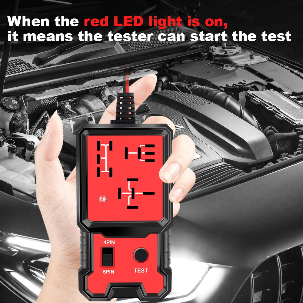 Car Battery Checker Accessories Voltage Tester Indicator Light