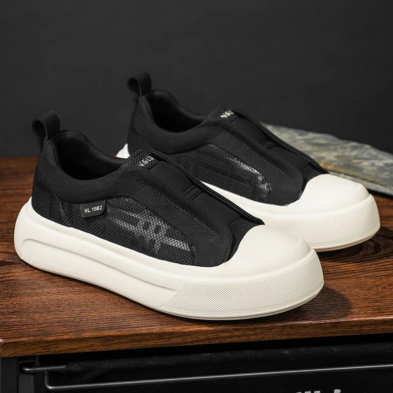 Men's Casual Sneakers Luxury Trainer Shoes Breathable Race Running