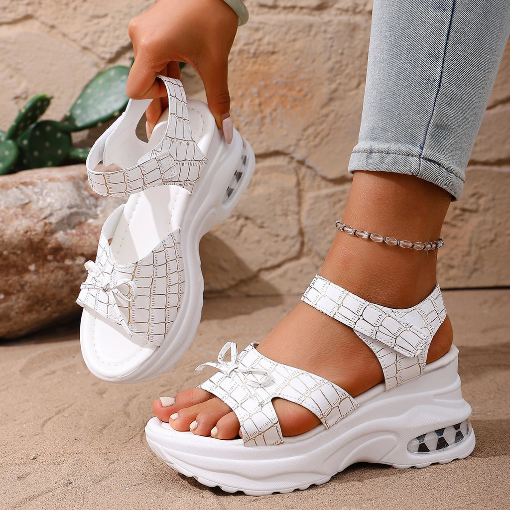 Women Platform Wedge Sandals Summer Fashion Comfortable Shoes for Women Lightweight Casual Beach Sandals Women Zapatos De Mujer Zpaxo