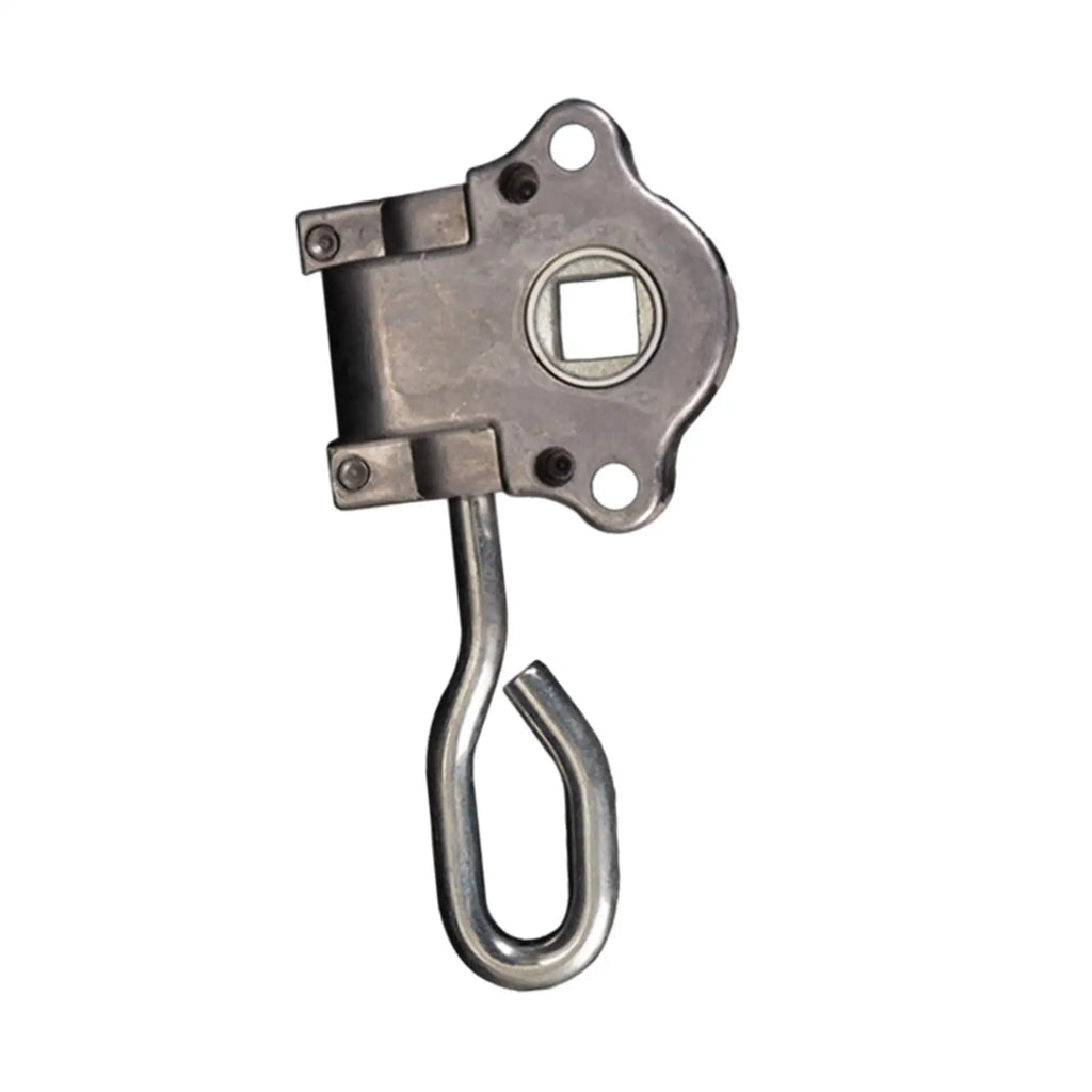 Outdoor Awning Crank Gearbox Accessory Aluminium Alloy Lightweight Universal Easily Install 360 Degree Rotation Hardware Zpaxo