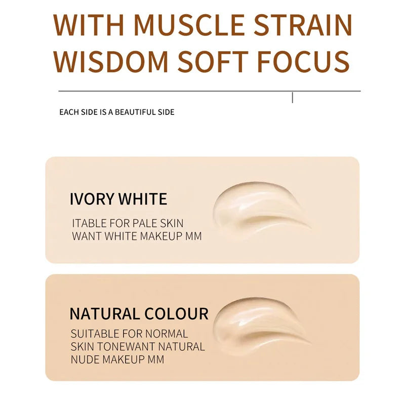 BB Cream Full Cover Face Base Liquid Foundation Makeup Waterproof Long Lasting Facial Concealer Whitening Cream Korean Make Up Zpaxo
