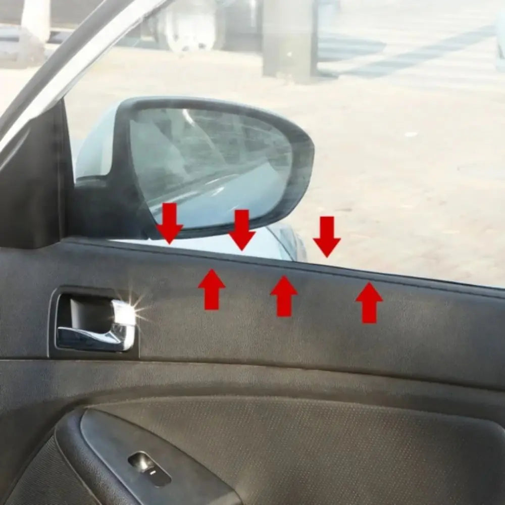 Rubber Material Car Sealing Strips Universal Fit Windproof Noise Zpaxo