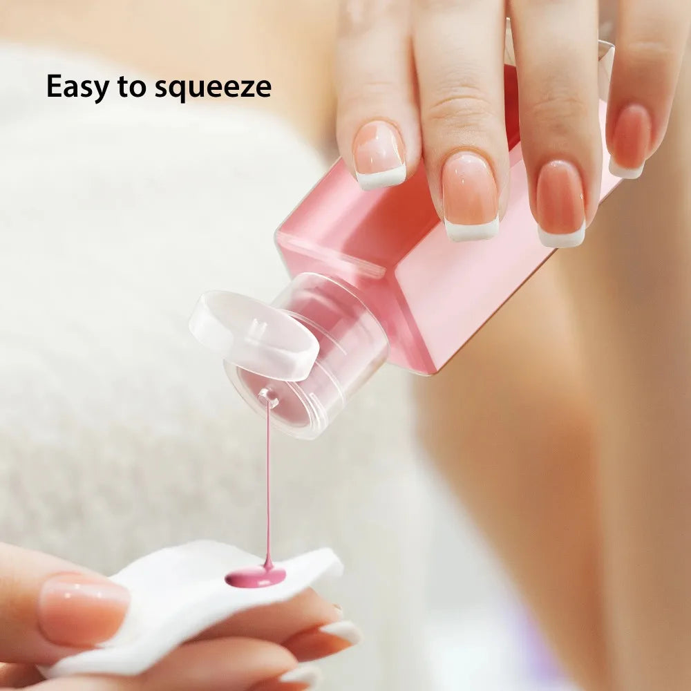 30/60ml Empty Refillable Bottle Flip Cap Travel Bottle Cosmetic Lotion Squeeze Bottles Portable Zpaxo