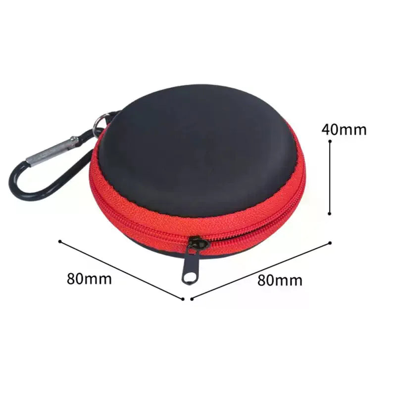 Compact EVA Keychain Ashtray with Pouch – Car & Travel