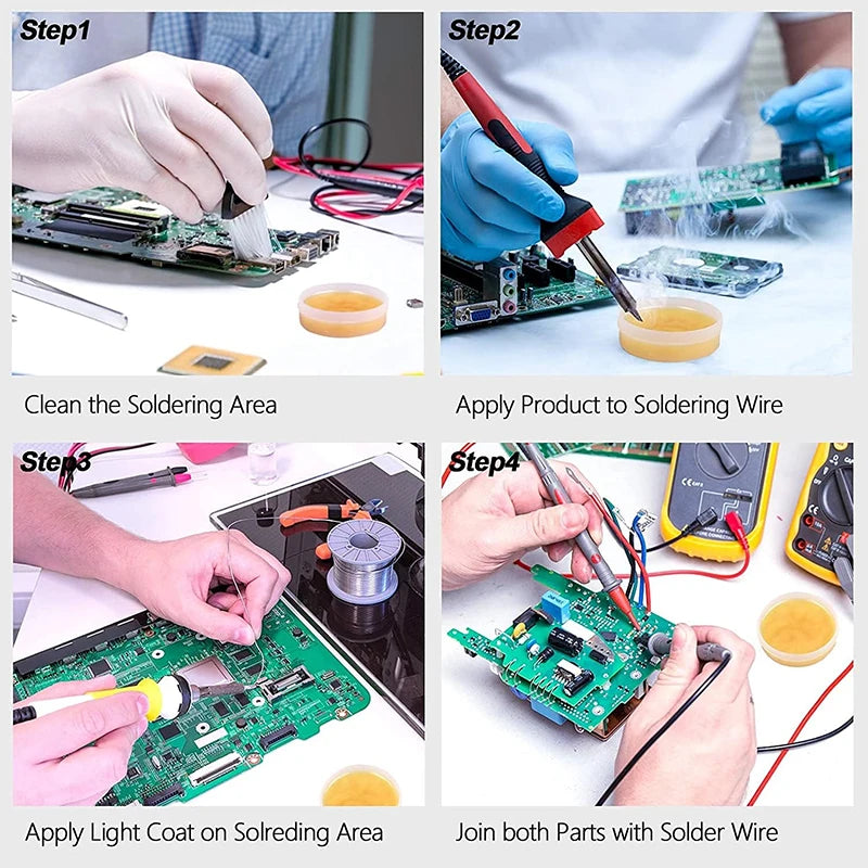 Soldering Paste Lead-free Rosin Flux Environmental Copper Iron Sheet