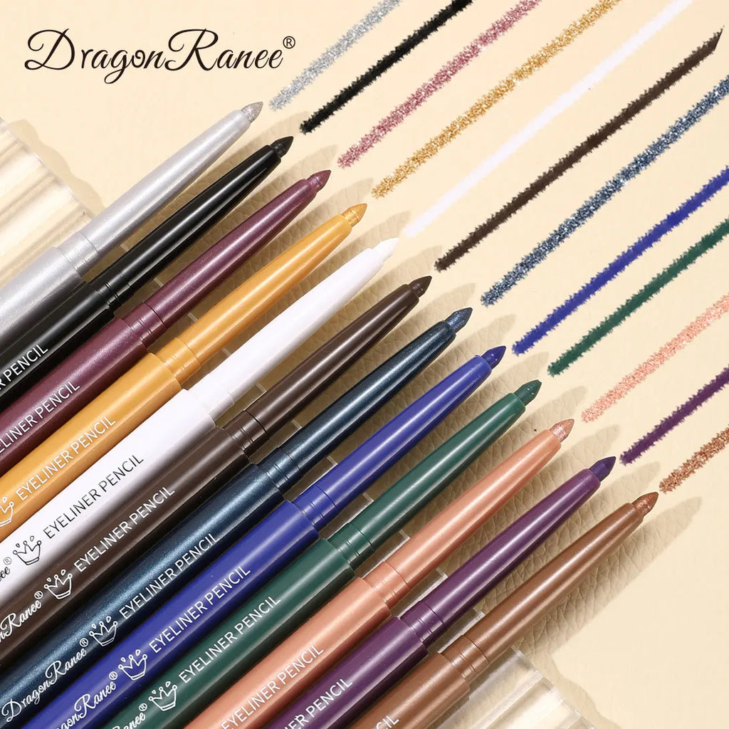 Eyeliner Pen Is Waterproof, Sweat-Proof, and Does Not Smudge, Easy for Beginners to Use, Available in Green, Purple, and Black, Long-Lasting and Does Not Come Off Easily Zpaxo
