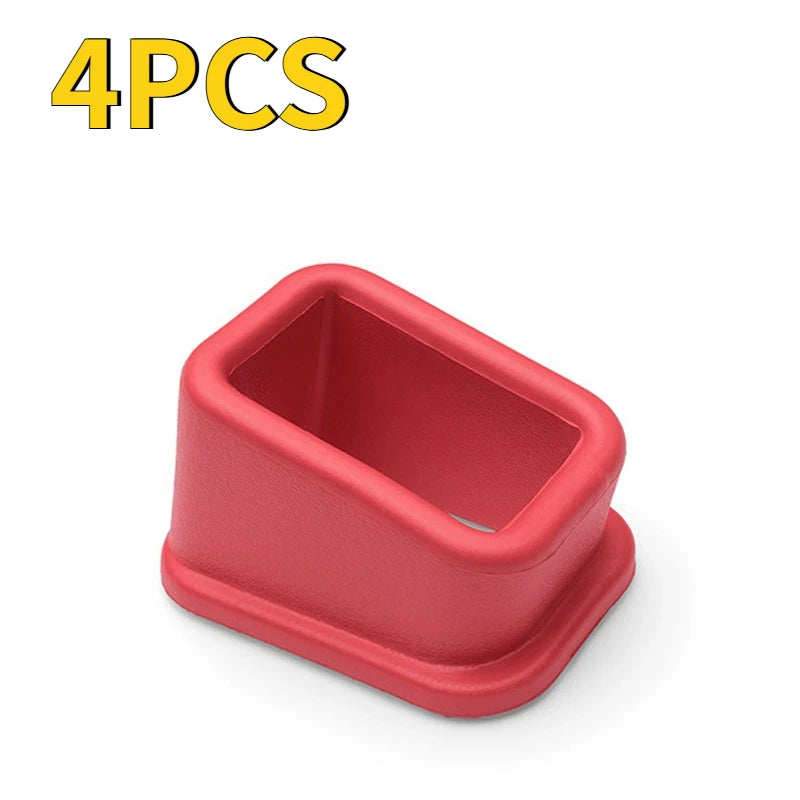 Anti-Slip Silicone Car Seat Belt Buckle Holder | 1/2/4 Pack