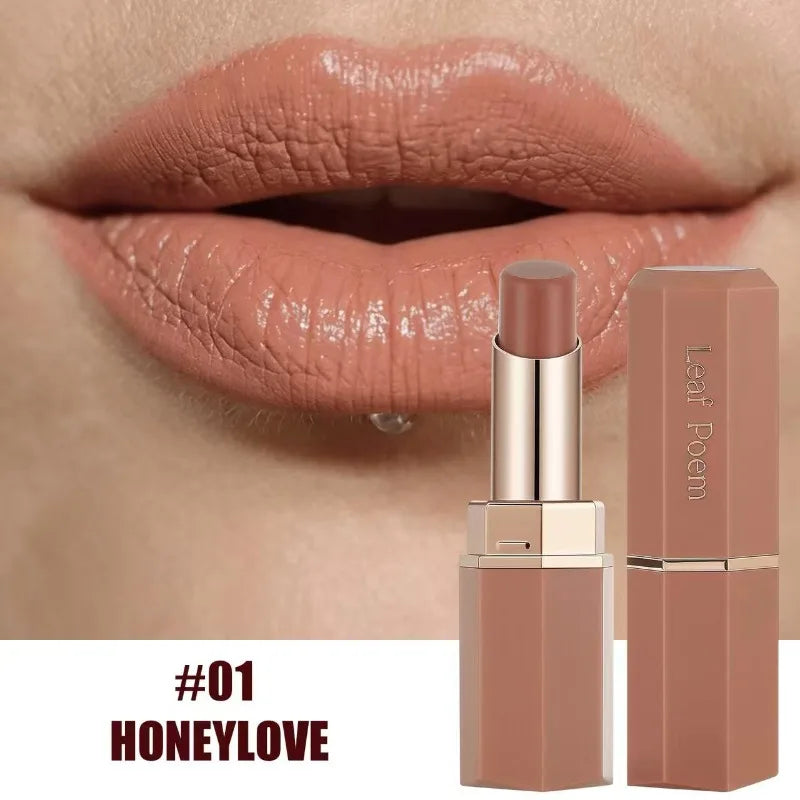 Matte Velvet Moisturizing Lipstick Silky Texture Lasting Easy To Apply Lip Sticks Sexy Red Solid Lip Gloss Makeup Gift for Women Zpaxo 01