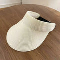 Women's Foldable Wide Brim Sun Hat Spring Summer Straw Beach Outdoor
