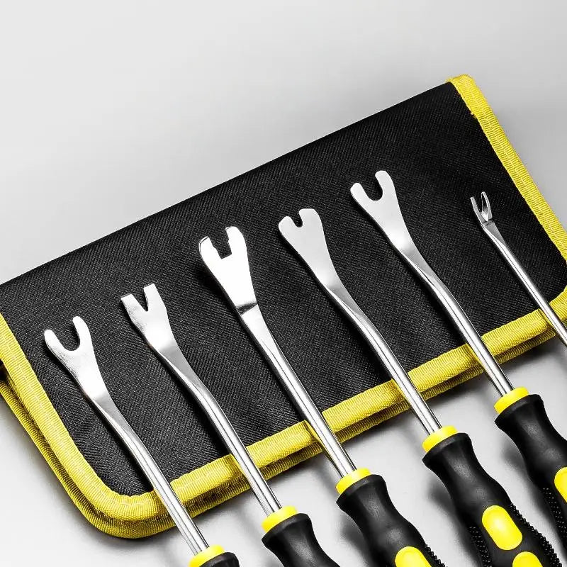 A45 Carbon Steel Nail Puller – Screwdriver-Style Pry Tool