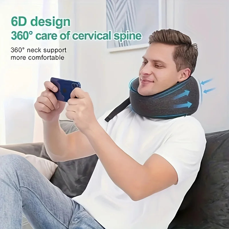 Neck Pillow Traveling Premium Memory Foam Travel Removable Washable