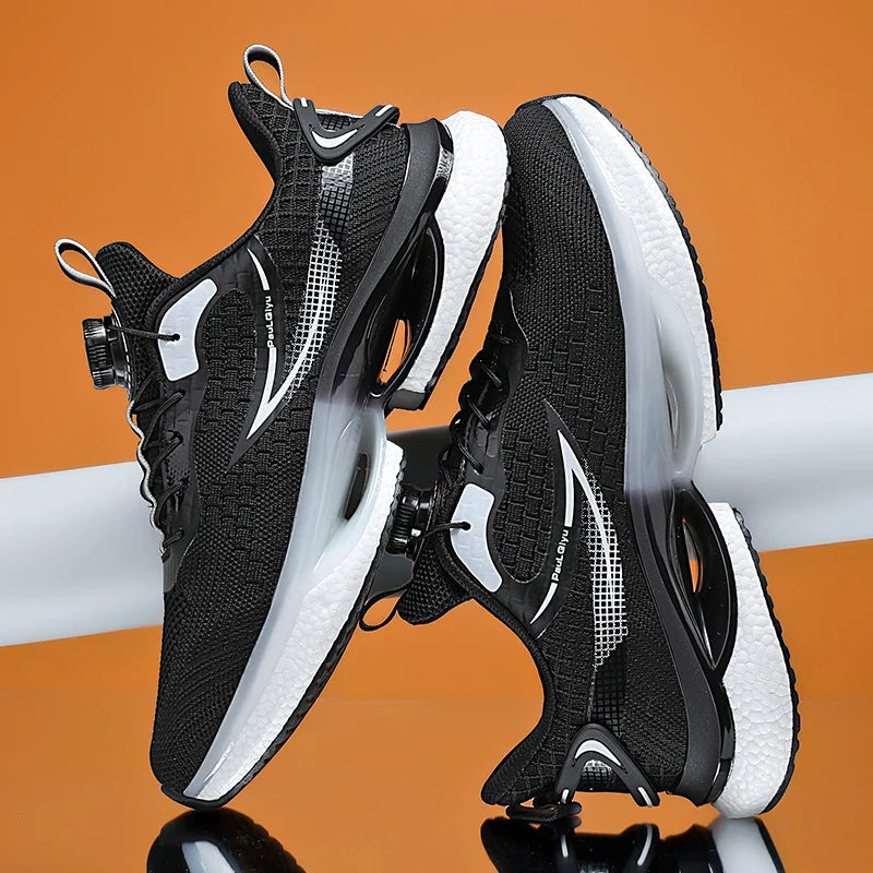 Men's Casual Sneakers Luxury Trainer Shoes Breathable Race Running