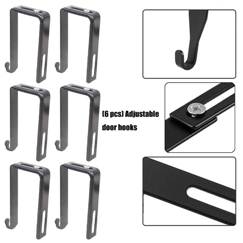 Set of 6 Easy Install Hook for Securing Lights Without Drilling Zpaxo CN