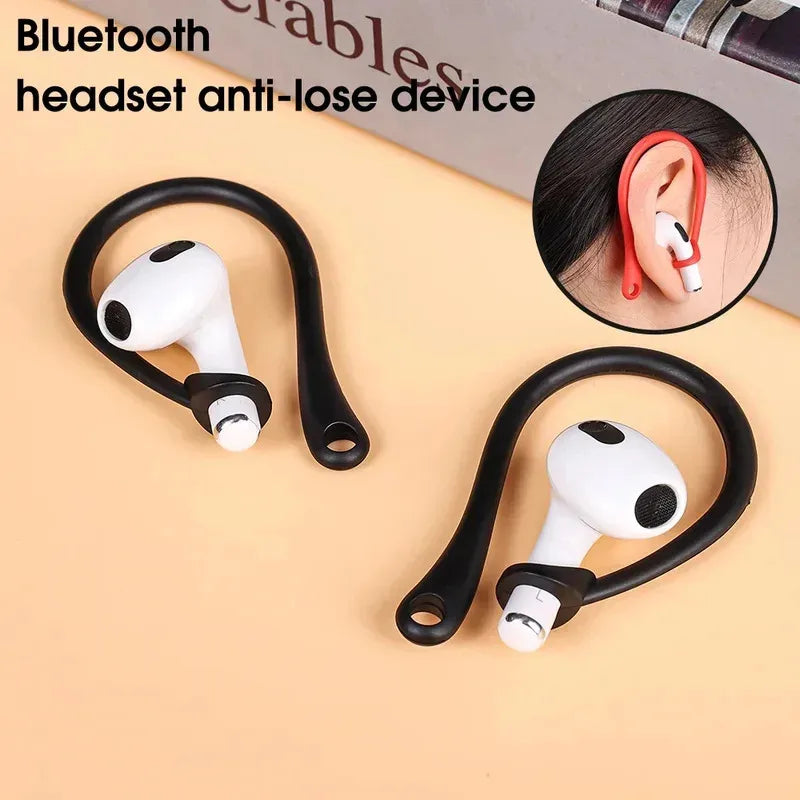 Silicone Ear Hooks for AirPods & EarPods – Anti-Lost Clips