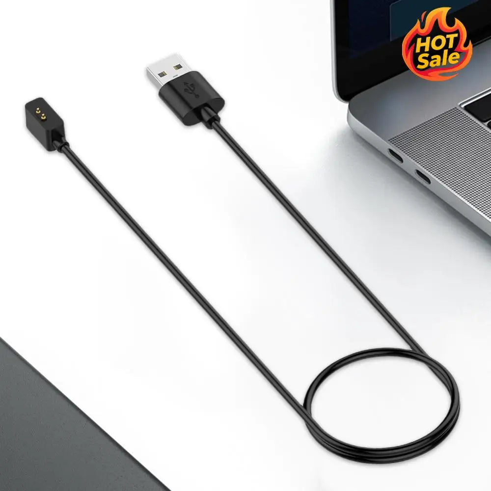 Magnetic Smart Bracelet Charging Cable Anti-Interference USB Replacement Charger Cord 2 Pin Charging Cord for Redmi Watch3 Lite Zpaxo
