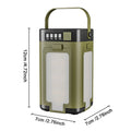 Foldable Camping Light Power Bank Rechargeable Lantern Waterproof
