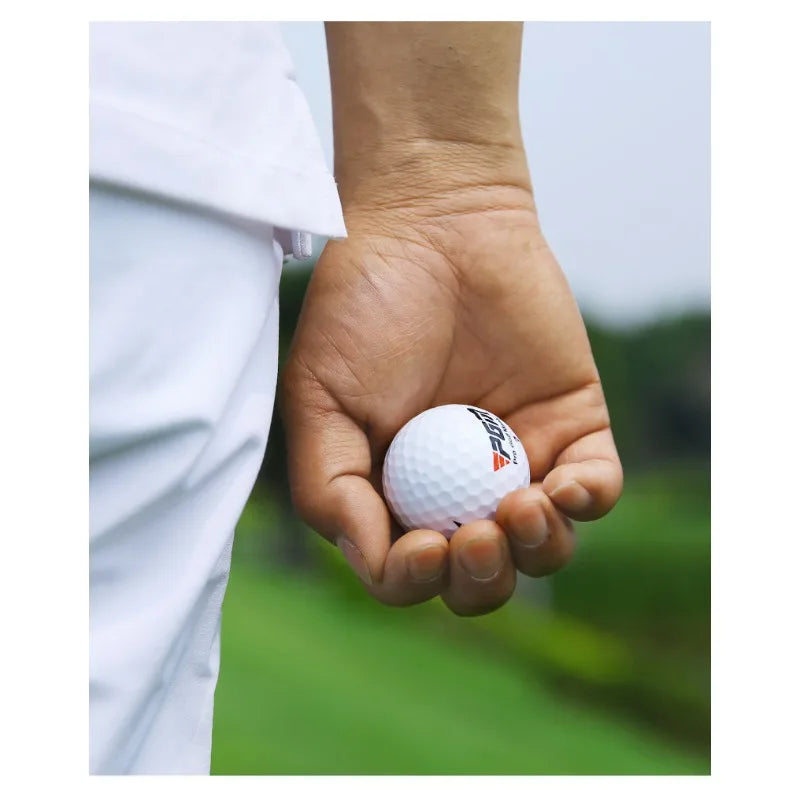 Outdoor Impact Resistant Three-layer Elastic Rubber Golf Ball Regular Professional Competition Practice Ball Golf Accessories Zpaxo