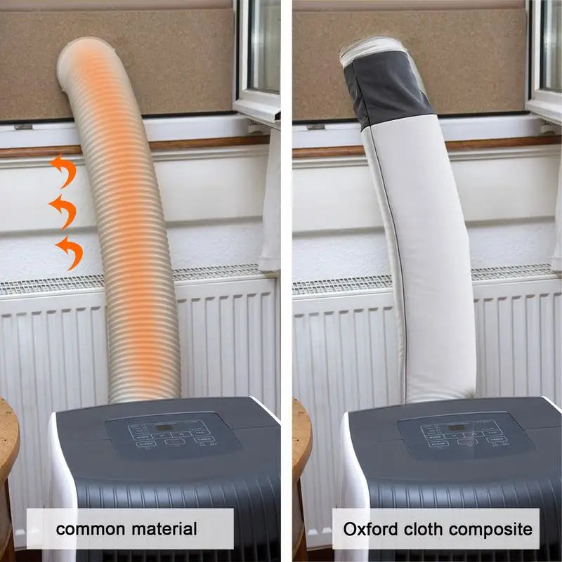 AC Hose Insulation Sleeve Dust Proof Adjustable Air Conditioner