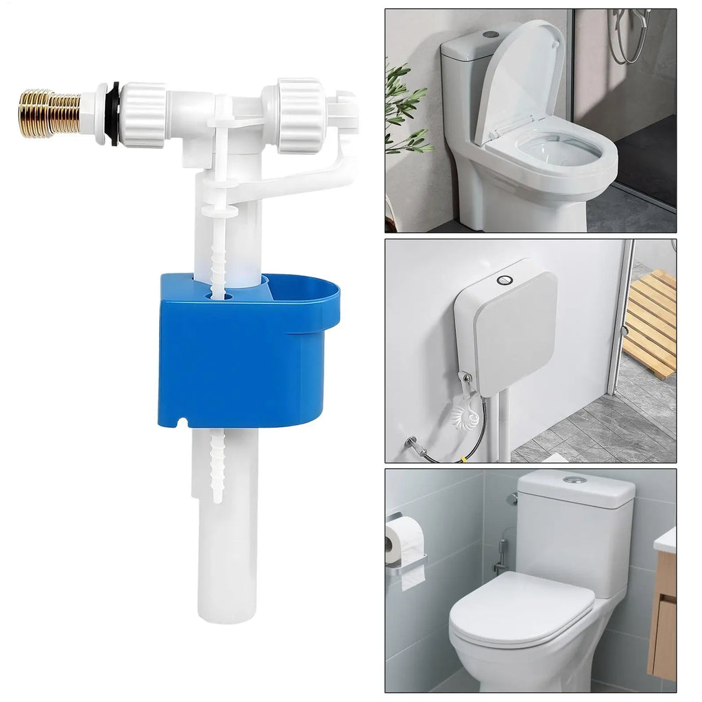 Toilet Inlet Shaft Float Valve Replacement Kits Toilet Fill Valve Repair Accessories Toilet Tank Water Inlet Valve Toilet Parts Zpaxo Default Title