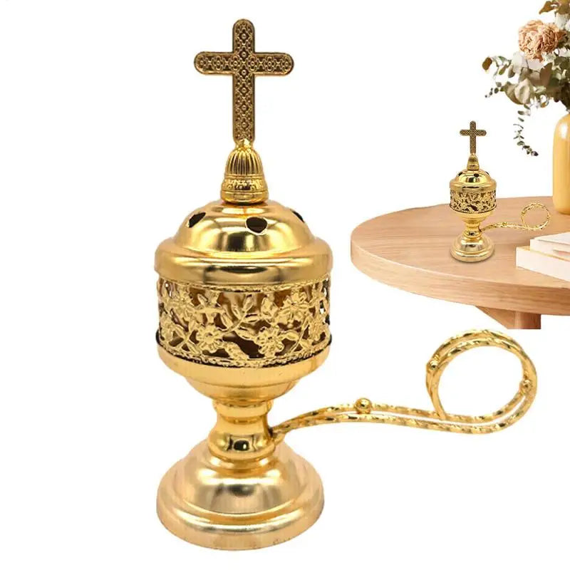 Retro Censer Home Scented Aroma Incense Middle East Catholic Burner