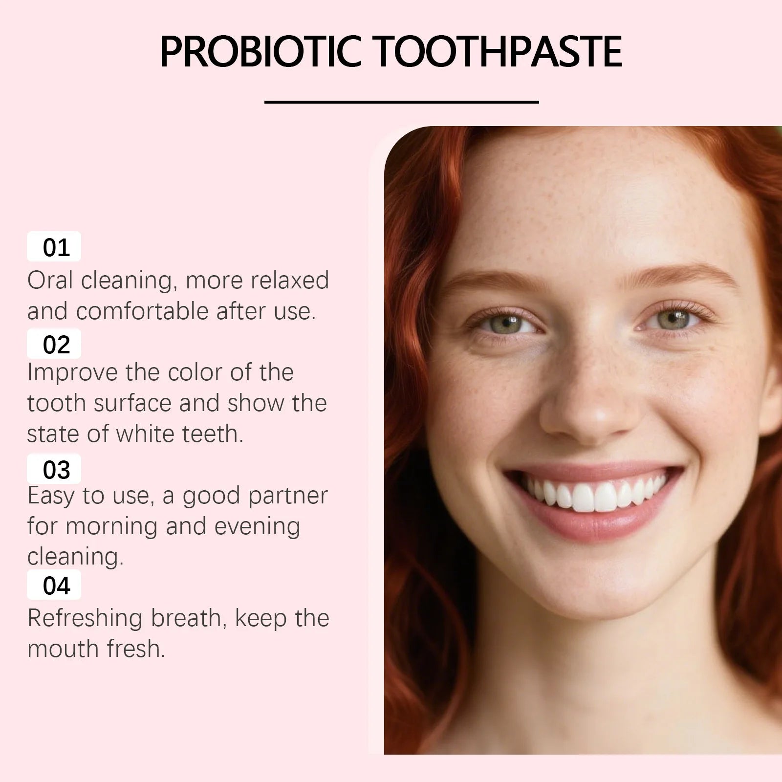Oralhoe Probiotic Toothpaste | Enamel Brightening & Gum Care Probiotic Toothpaste Zpaxo