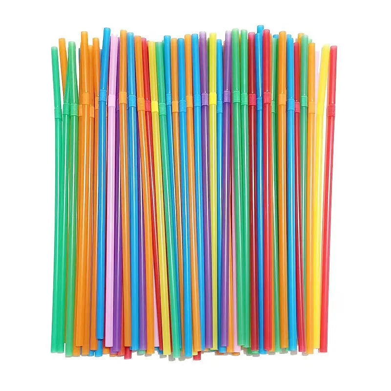 100pcs Straws Big Milkshake Straws Smoothie Straws Beverage Thick Straw For Boba Tea Milkshake Bar Accessories Zpaxo