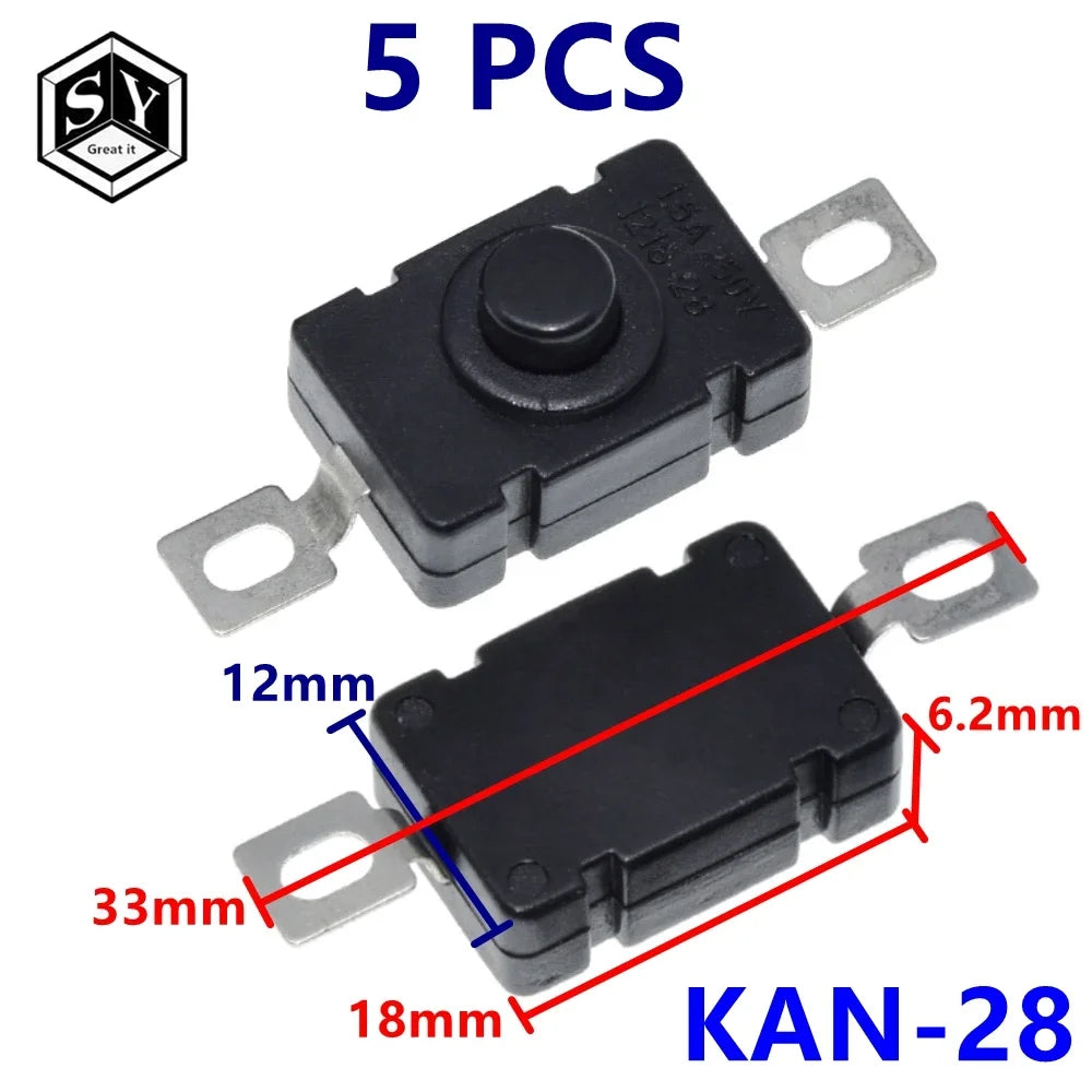KAN 28 SMD Self Locking Push Button Switch 18 1 5A 250V 1812 28A Zpaxo KAN-28