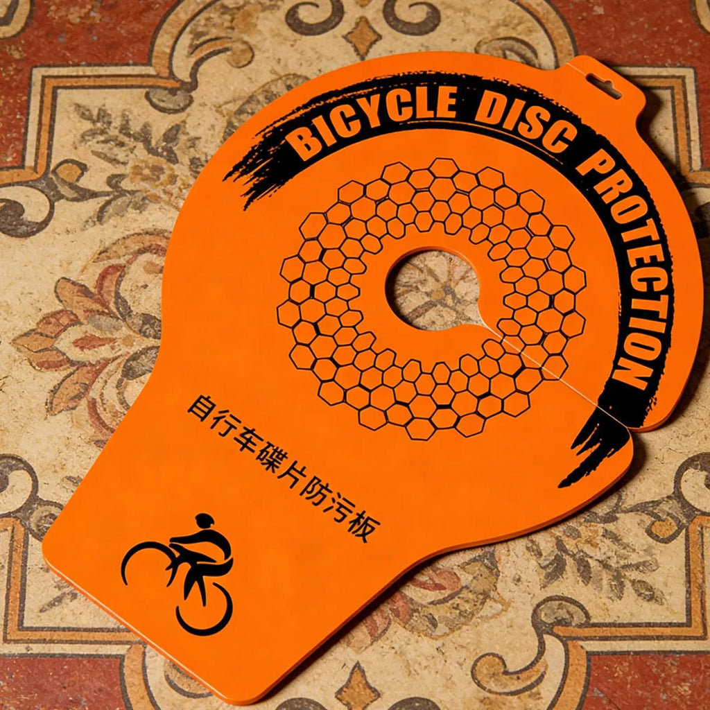Bike Disc Brake Protector Oil Splash Shield Motorcycle Chain Guard Grime Protector for Motorbike Mountain Road Bike Wheels Clean Zpaxo Default Title