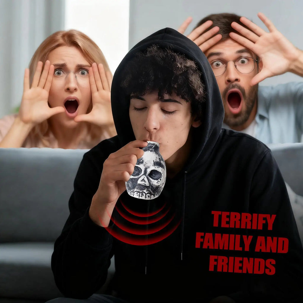 Ghost Whistle Party Favor Terrifying Prank Toy Scary Death Whistle For Outdoor For Men Women Boys Teens Family Friends Youth Zpaxo