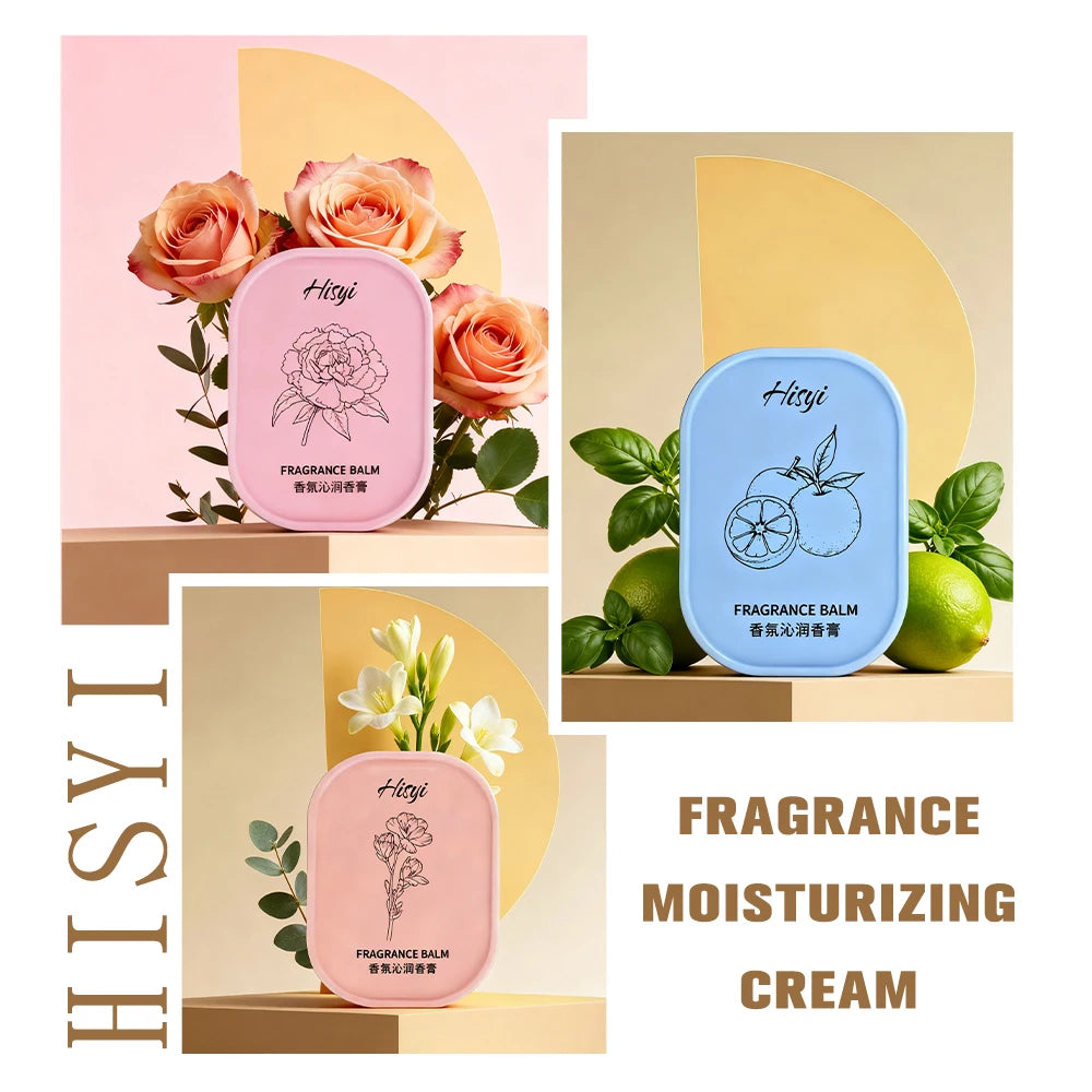 Solid Perfume Balm – Long-Lasting Floral Scents, Vegan, Compact, Face/Hands/Body Use, Unisex, Certified, Skin-Friendly Zpaxo
