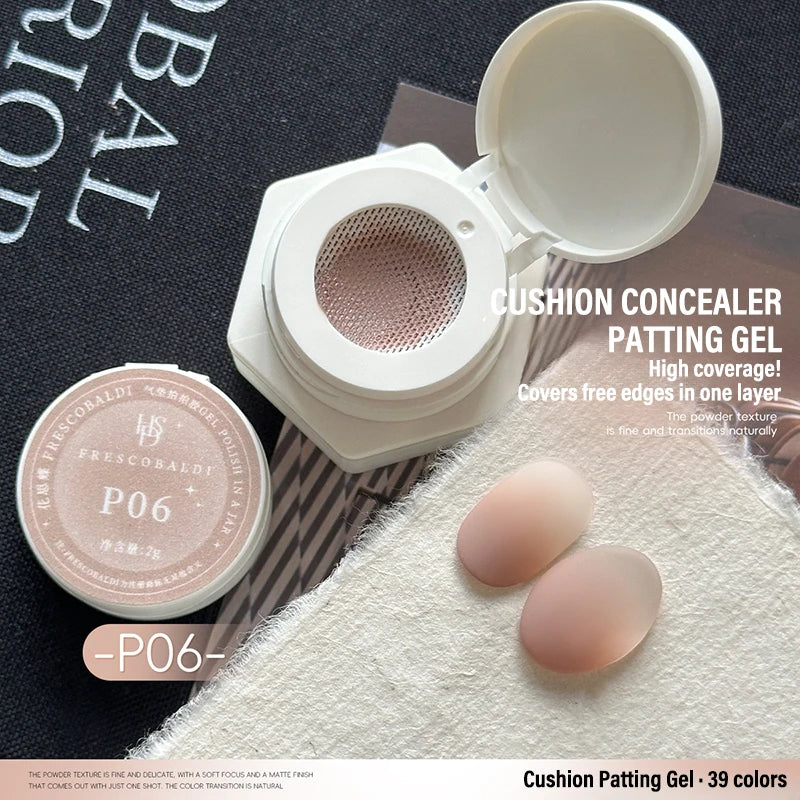 39 Colors Cushion Ombre Painting Nail Gel No Wipe Highly Saturated