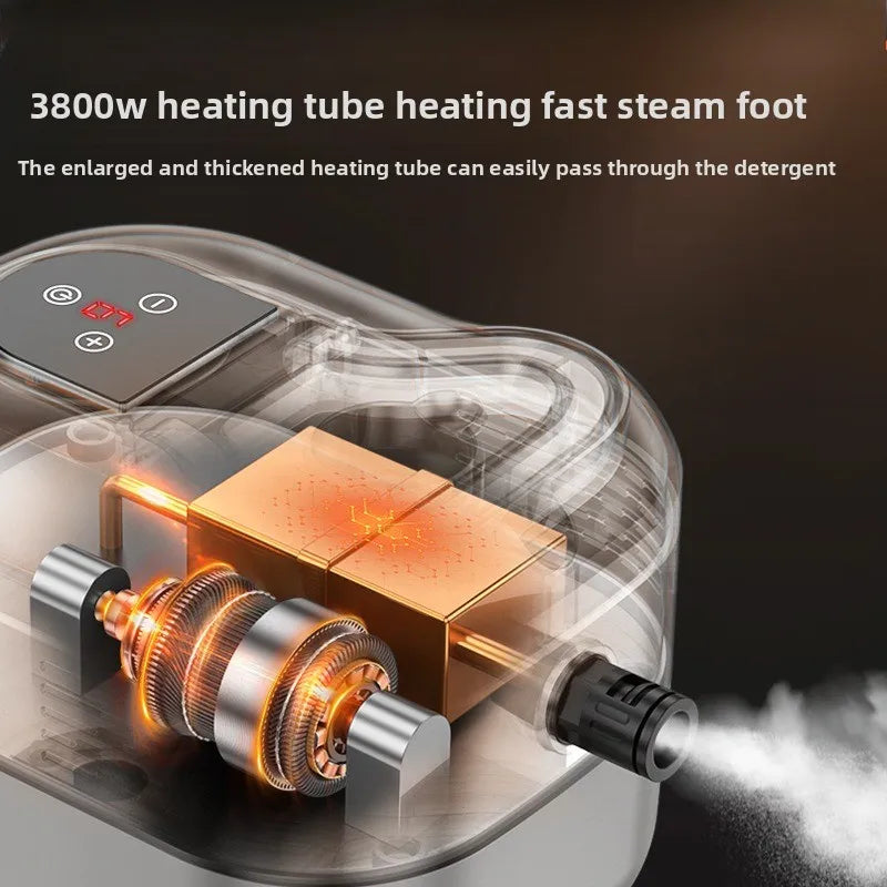 2500W Household high pressure steam cleaner Portable Handheld cleaner Air conditioner Kitchen Car Hood Steam Cleaning machine Zpaxo